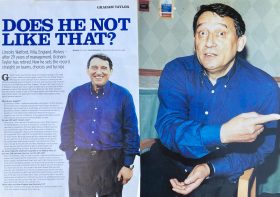 Does he not like that?: an interview with Graham Taylor, Front, 2003