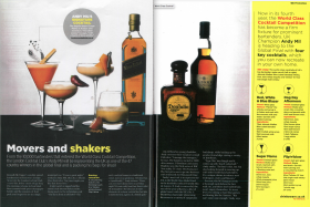 Mover and shakers, Diageo promo, GQ, 2012