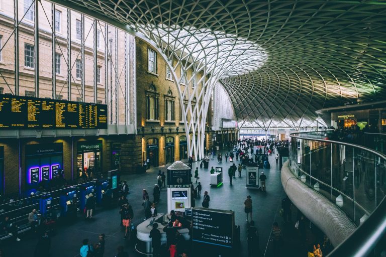 King's Cross station main concourse